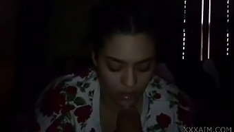 Arab Babe Gives A Deepthroat To Moroccan Stud In Free Webcam Show