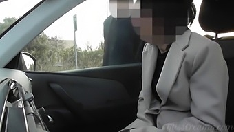 Public Parking Sex And Post-Work Voyeurism With Amateur French Couple - Misscreamy