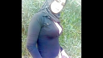 Amateur Arab And Asian Mix In Hijab Photo Series 7