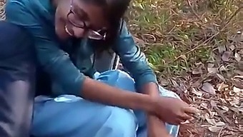 Swathi, A Hot Indian Teacher, Engages In Sexual Activities With Her Students In The Forest For Monetary Gain