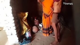 A Couple From A Village Engages In Sex While Their Private Parts Are Visible In The Frame With Clear Hindi Voice
