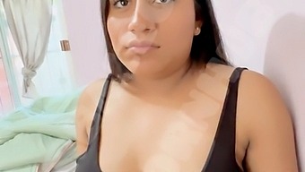 A Hot Pregnant Latina Teen Gets Fucked By Her Stepson In A Homemade Vertical Video