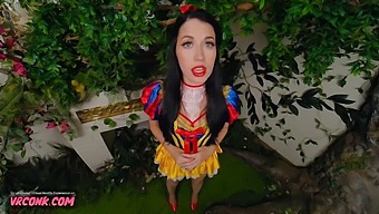 Vr Porn Video Featuring The Stunning Alex Coal In A Sexy Snow White Parody