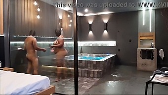 Amazing Shower Sex In A Motel