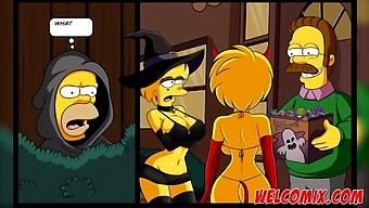 Welcome To A World Of Adult Cartoons And Comics With A Halloween Theme.