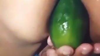 My Stepmom Pleasures Herself With A Large Dildo And Sends Me The Explicit Photos Of Her Wide Open Butt