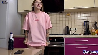 Two Guys And A Head Mistress In A Russian-Themed Cheating And Anal Video
