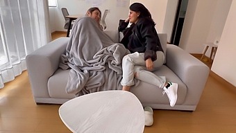My Stepsister'S Flu Gets Treated With A Steamy Sexual Encounter On My Stepmom'S Freshly Bought Couch.